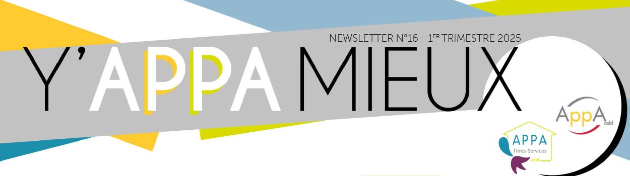 Newsletter Y'APPA mieux n°16