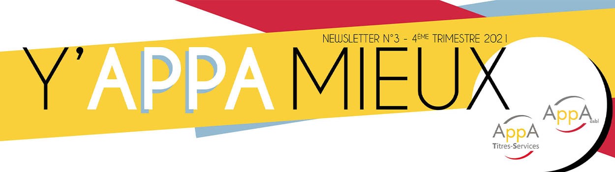 Y'APPA mieux: 3e édition de la newsletter d'APPA & APPA-TS